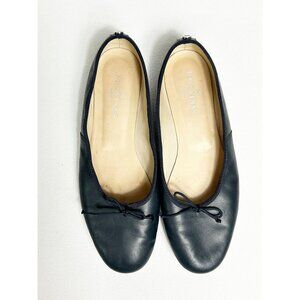 Josefinas Portugal Leather Round Toe Flats in Navy- Sz EU 41 (US 10)